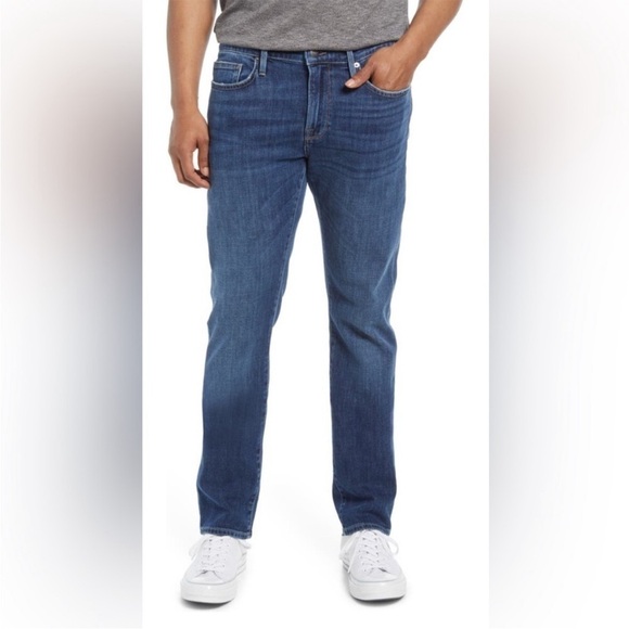 FRAME DENIM L’Homme Sz 33 x 32 Slim Fit Jeans Mens cotton - Picture 1 of 9